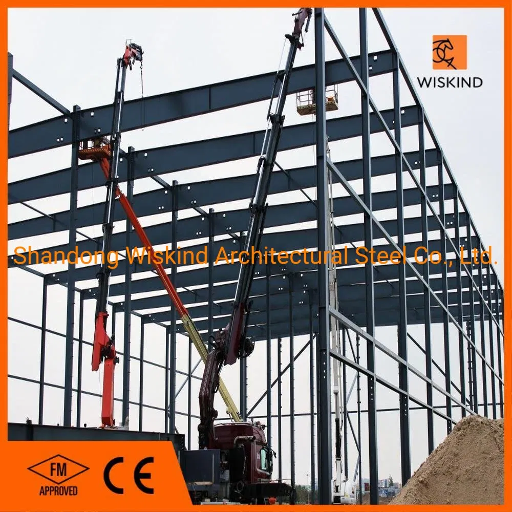 2024 Easy Assemble Prefabricated Industrial Steel Frame with Envelope System Warehouse/Factory Light Steel Structure