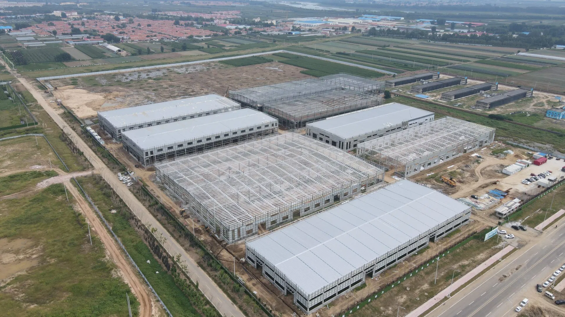 Quick Installation Multi Light Steel Prefabricated Steel Structure Building Warehouse