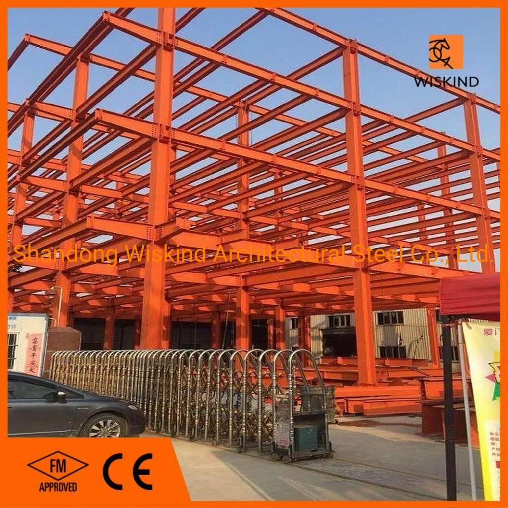 2024 Easy Assemble Prefabricated Industrial Steel Frame with Envelope System Warehouse/Factory Light Steel Structure