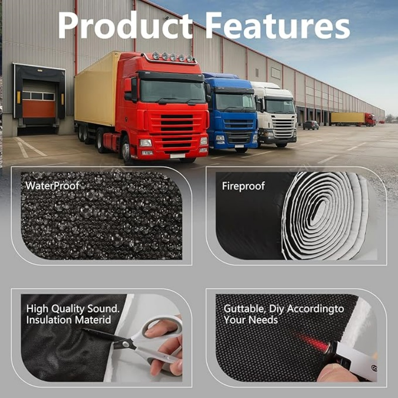 Van RV Thermal Acoustic Insulation Mat Soundproof Material