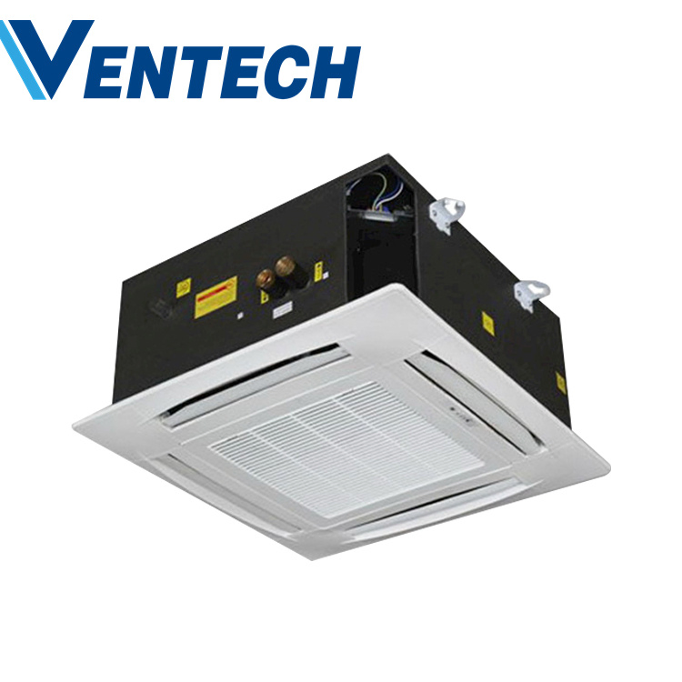 Central Air Conditioner or Heat Pump Ceiling Cassette Fcu Fan Coil Units HVAC System