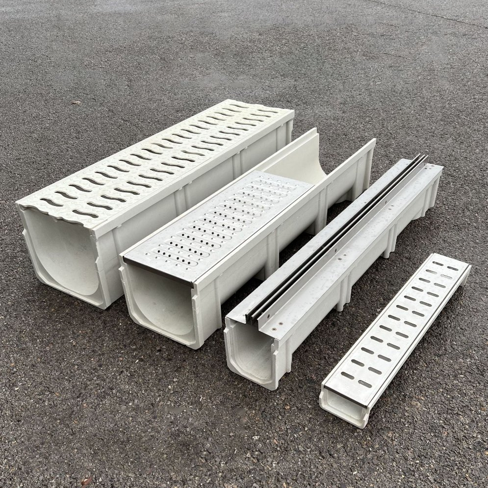 Durable FRP Composite Sewage Drainage Ditch with Protective Cover