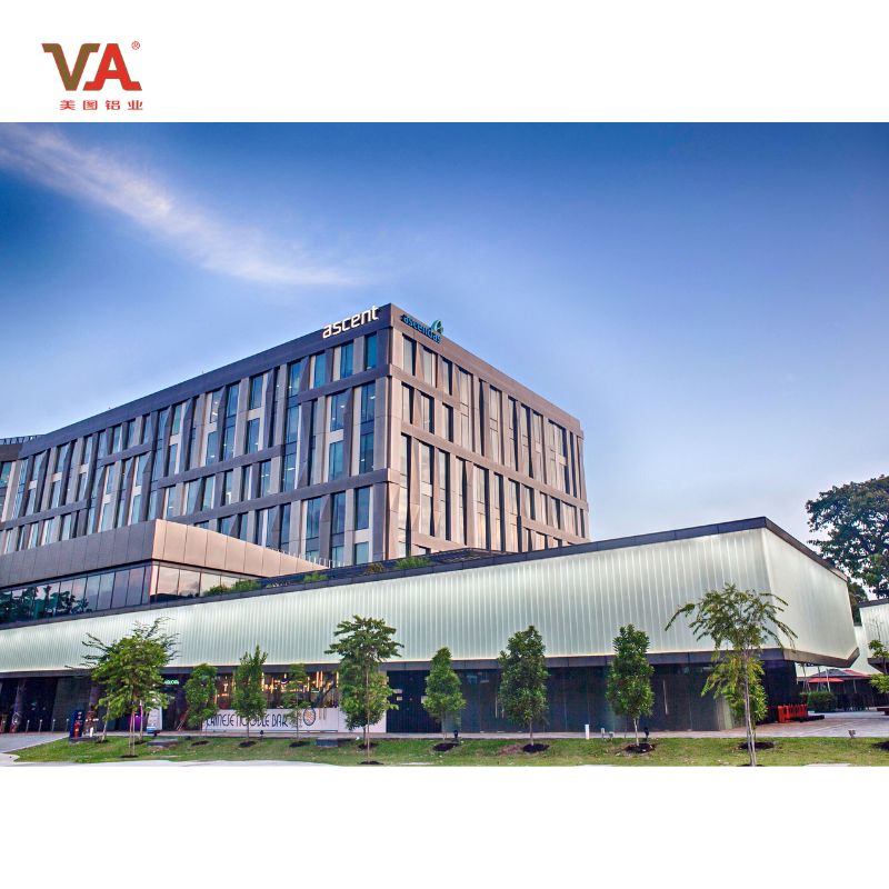 Factory Price Aluminum Alloy Glass Wall Partition Energy Saving Soundproof Reflective Low-E Insulated Glass Curtain Wall System