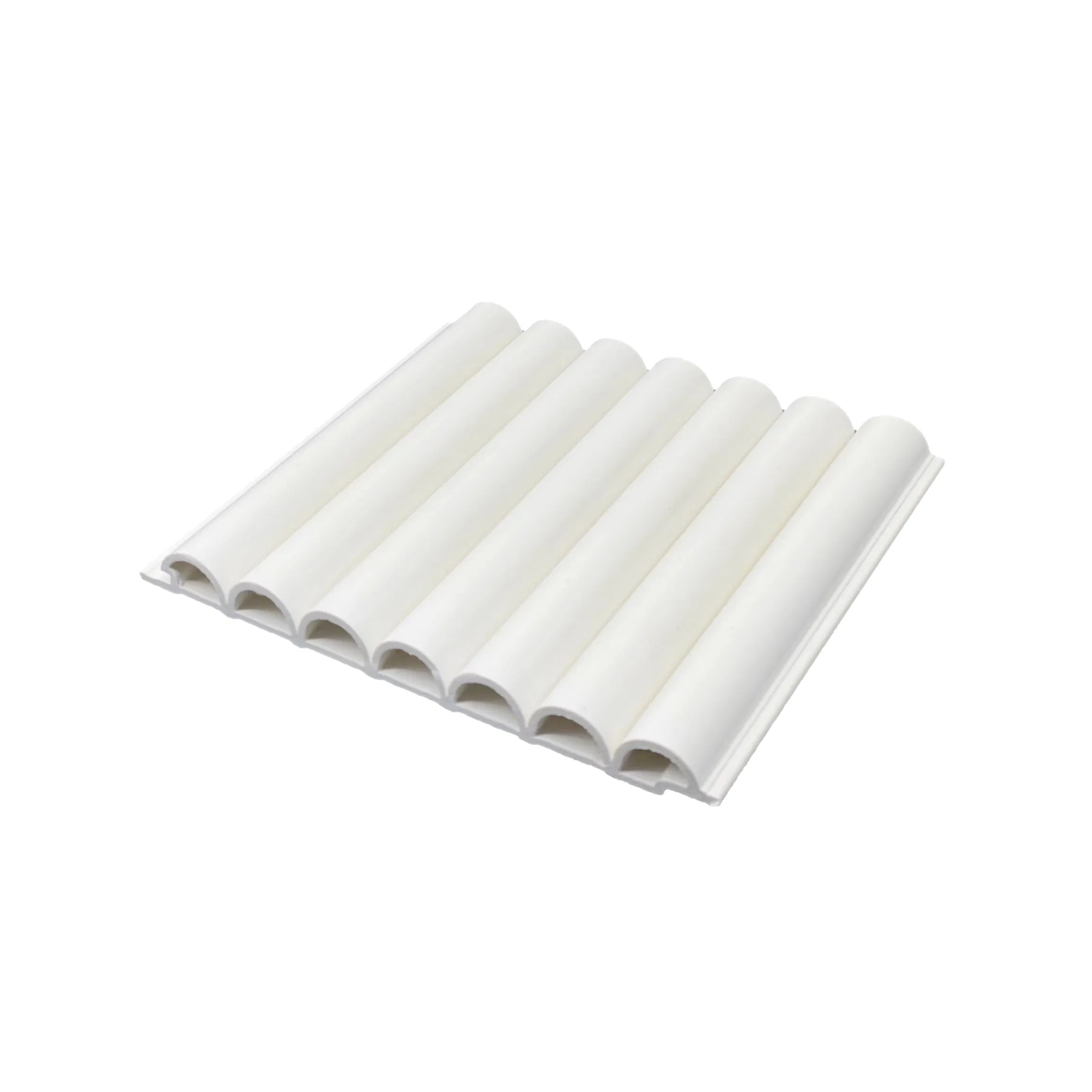 Newly Designed Bpc Bamboo Wallpanel Interior WPC Fluted Wall Panel Decoration Material