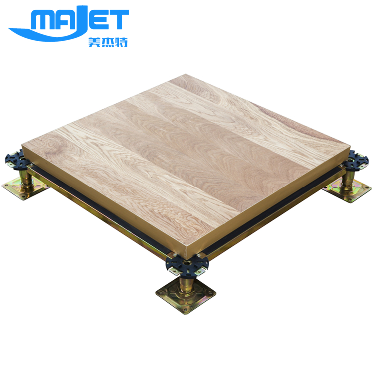 Fs800 Fs1000 Calcium Sulphate Encapsulated Fire Resistant Raised Access Floor Panel Raised Access Flooring Systems