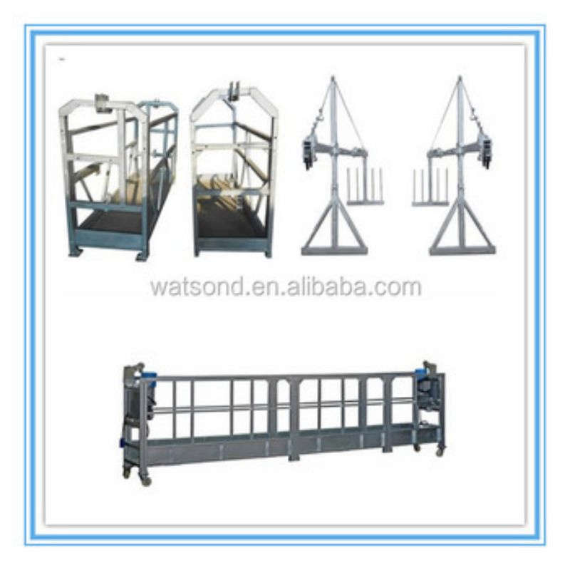 Zlp1000 Robust Aluminum Suspended Platform for Industrial-Strength Building Envelope Installations