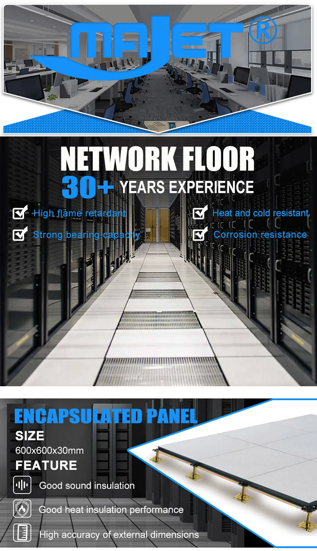 Calcium Sulphate Raised Access Floor
