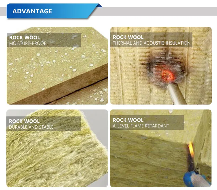Modern Square Rock Wool Board