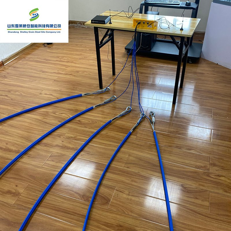 Shelley Grain Silo Temperature Monitoring System with Customizable Model