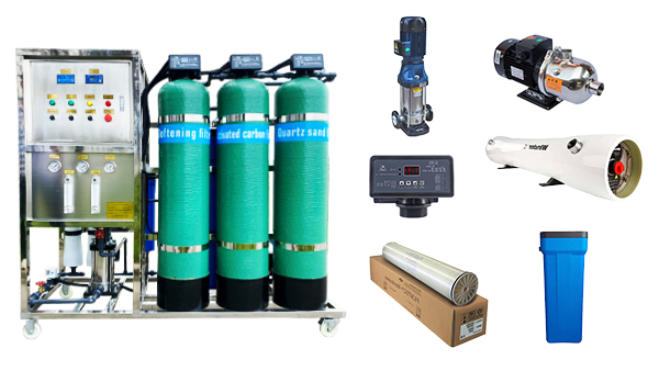 500lph Energy-Efficient RO Water Treatment System.