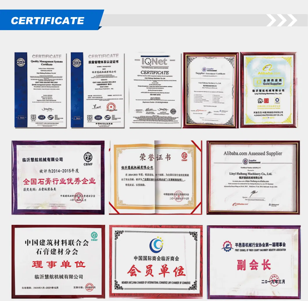 Certificates