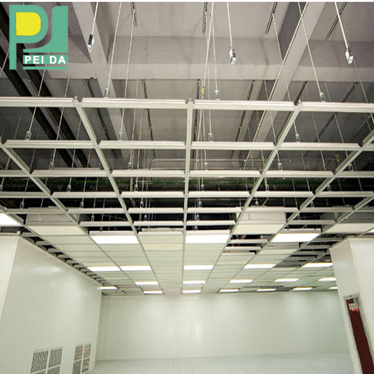 Cleanroom T Grid Interior Suspended Ceiling System