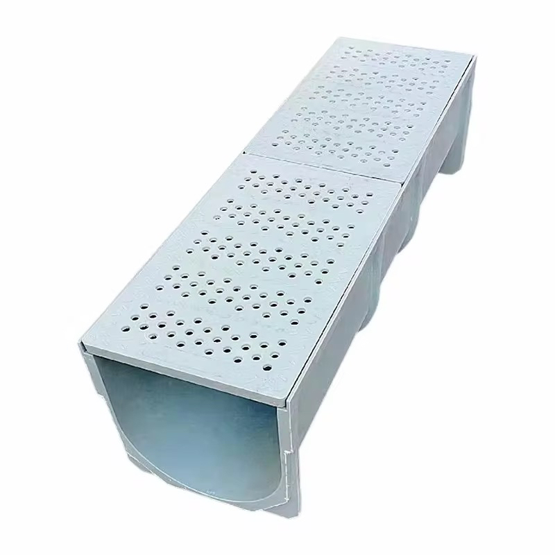 SMC Molding Process Glass Fiber and Composite Material Drainage U-Shaped Ditches Are Suitable for Farmland Irrigation Waterway Systems.