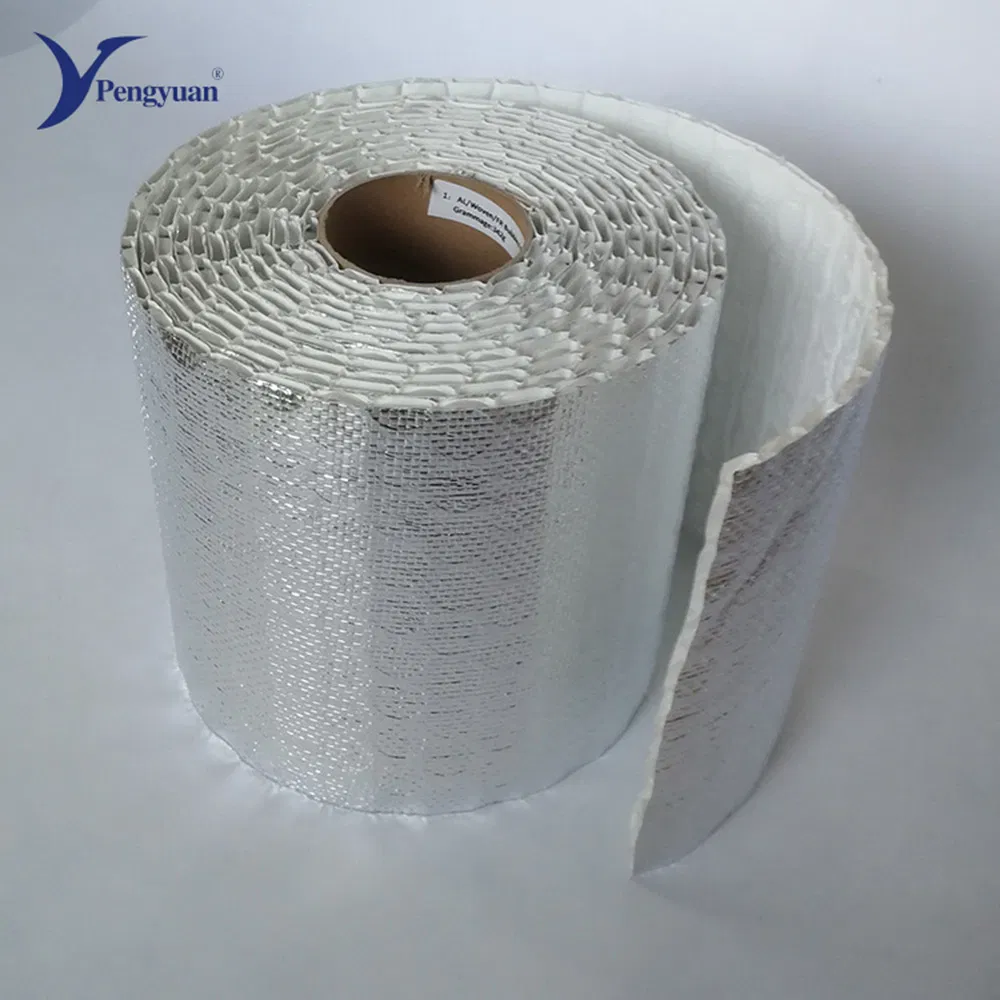 Fireproof Bubble Aluminum Foil Wrap Insulation Reflective Roofing Aluminum Foil Bubble Sound Heat Insulaion Building Material