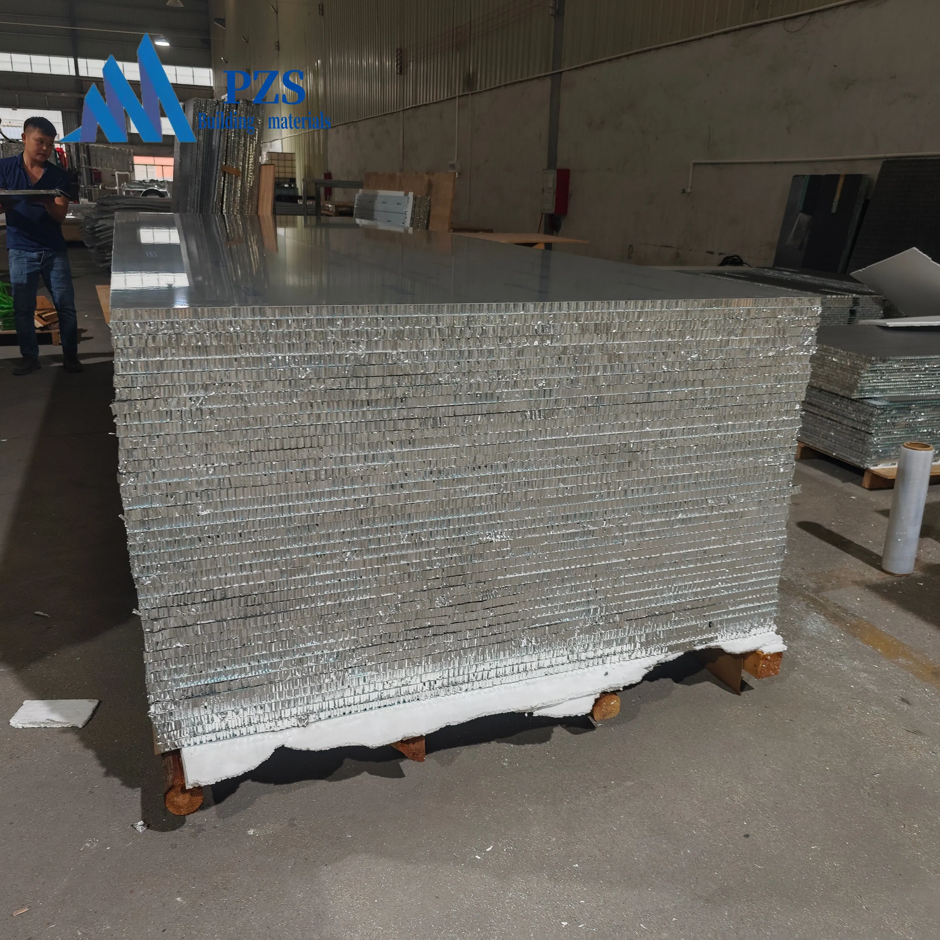 New Exterior Building Materials, Aluminum Honeycomb Panels for Building Exterior Walls with Temperature Tolerance