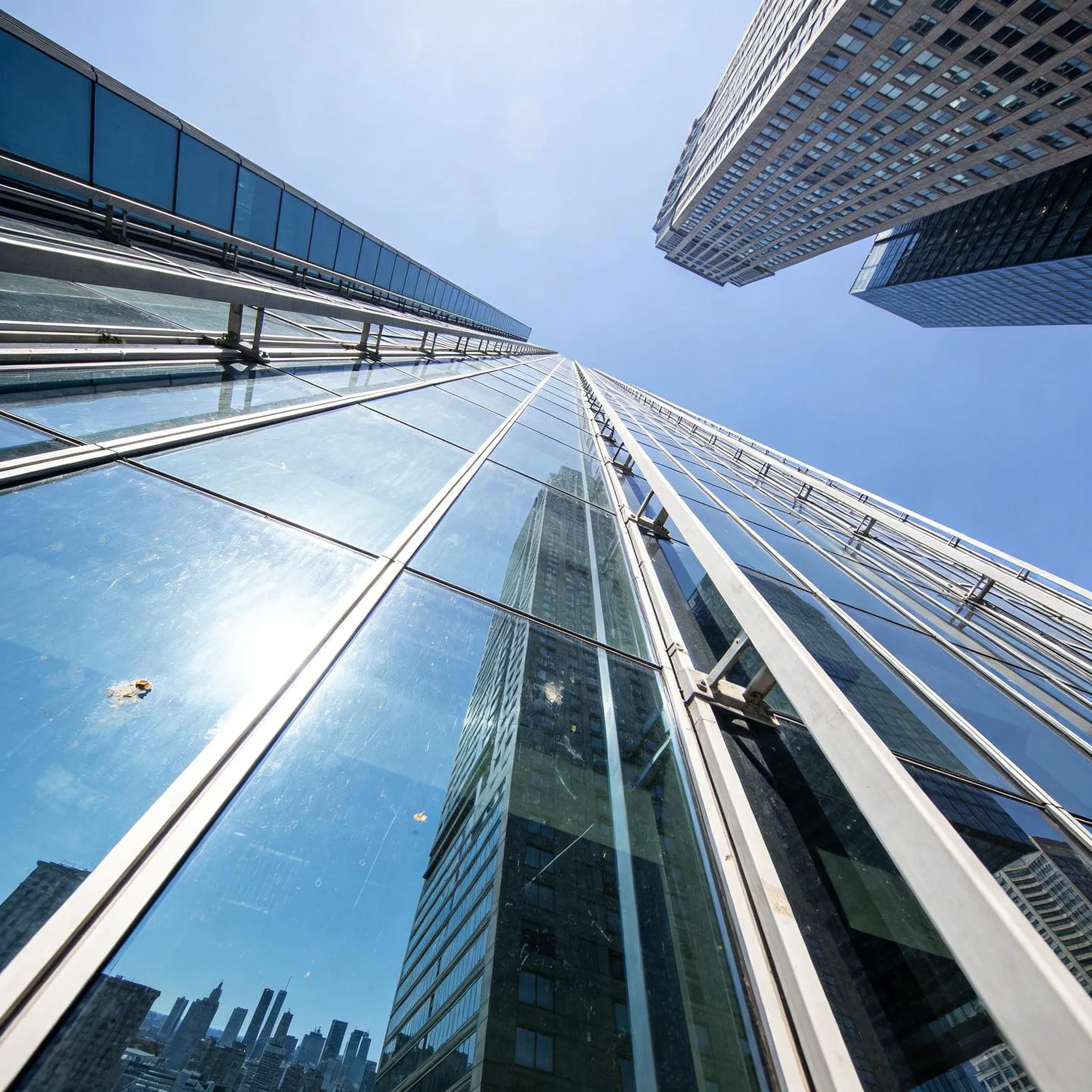 Stylish Aluminum Alloy Glass Curtain Wall - Hidden Frame System