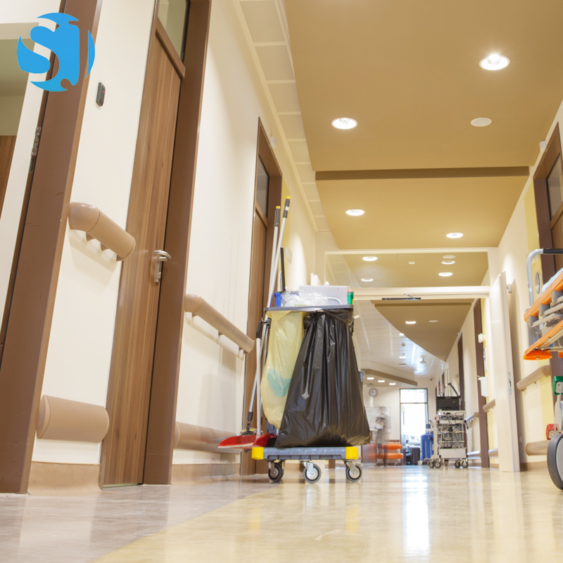 Easy Clean Antibacterial PVC Hospital Wall Guard and Safety Rail