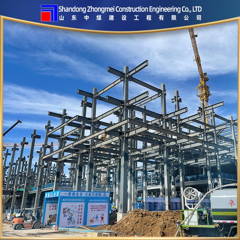 Reliable Steel Construction Designed for Commercial and Residential Projects Building Material Warehouse