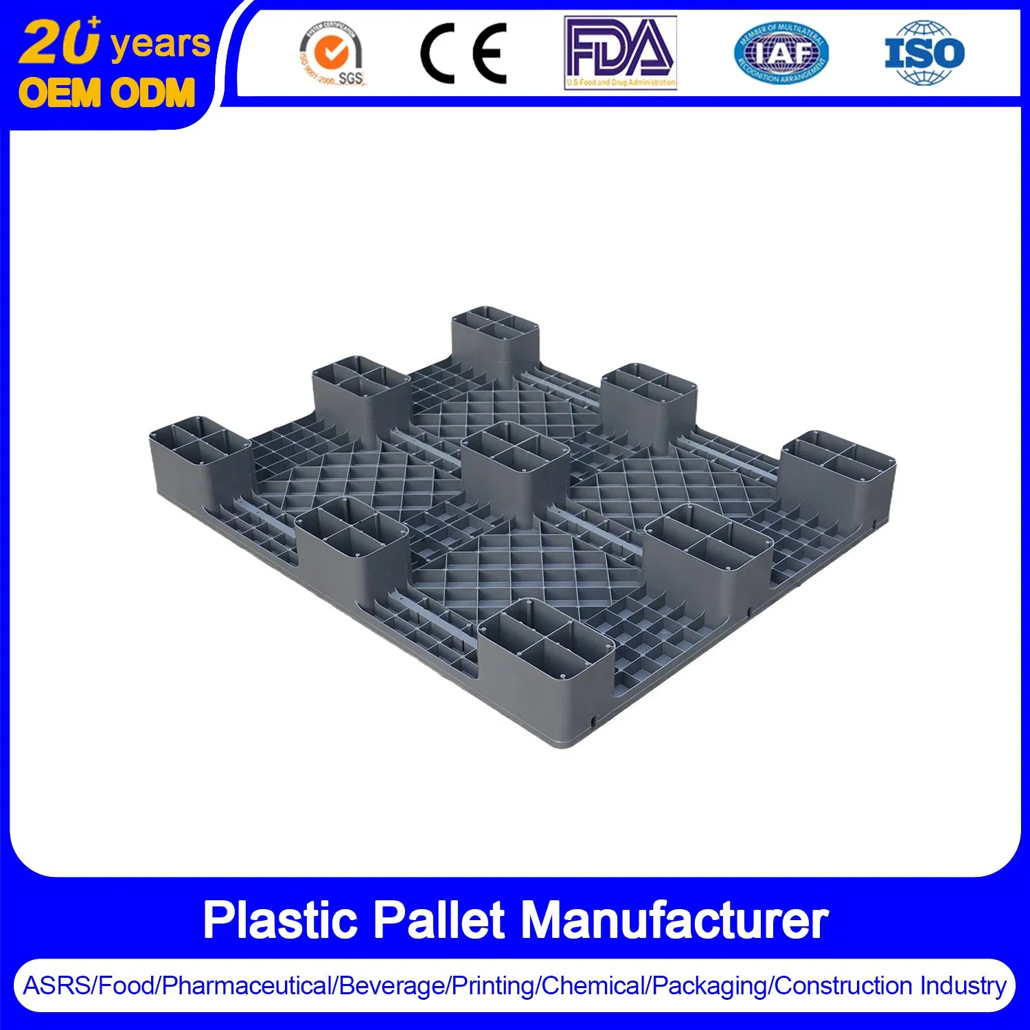 Warehouse Large Capacity Storage Racking Long Span Display Steel Shelving Pallet Heavy Duty Pallet Racking System