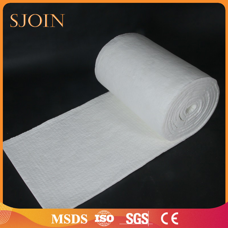 Ceramic Fibre Blanket 50mm Ceramic Fiber Blanket Thermal Insulation Material for Furnace Fire Resistant, Temperature 1260c 1430c Thermal Insulation
