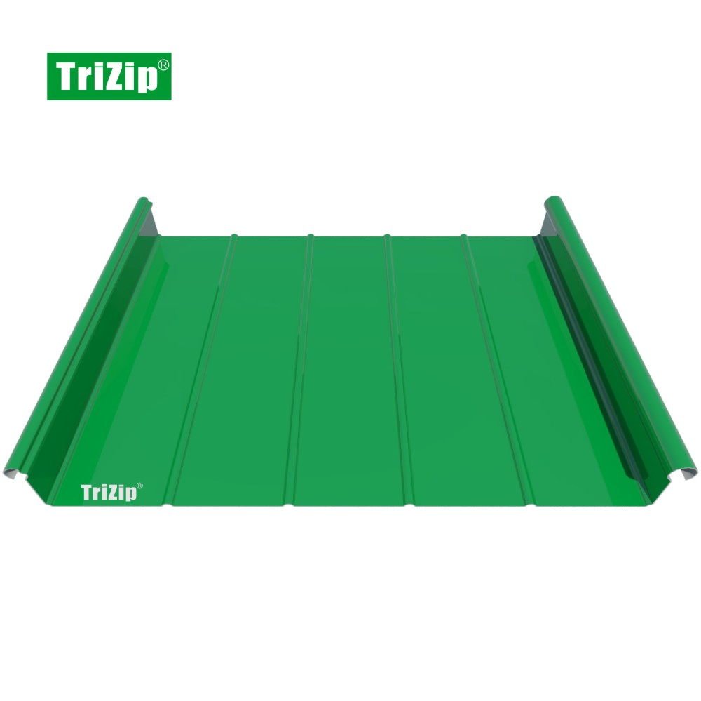 Aluminum Alloy Standing Seam Roofing, Facade, Cladding Trizip System