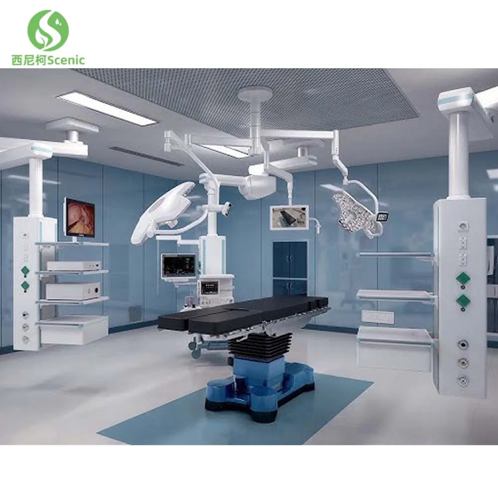 Custom Modular Operating Room Systems Featuring Cleanroom-Compliant Wall Panels, Ceiling Systems