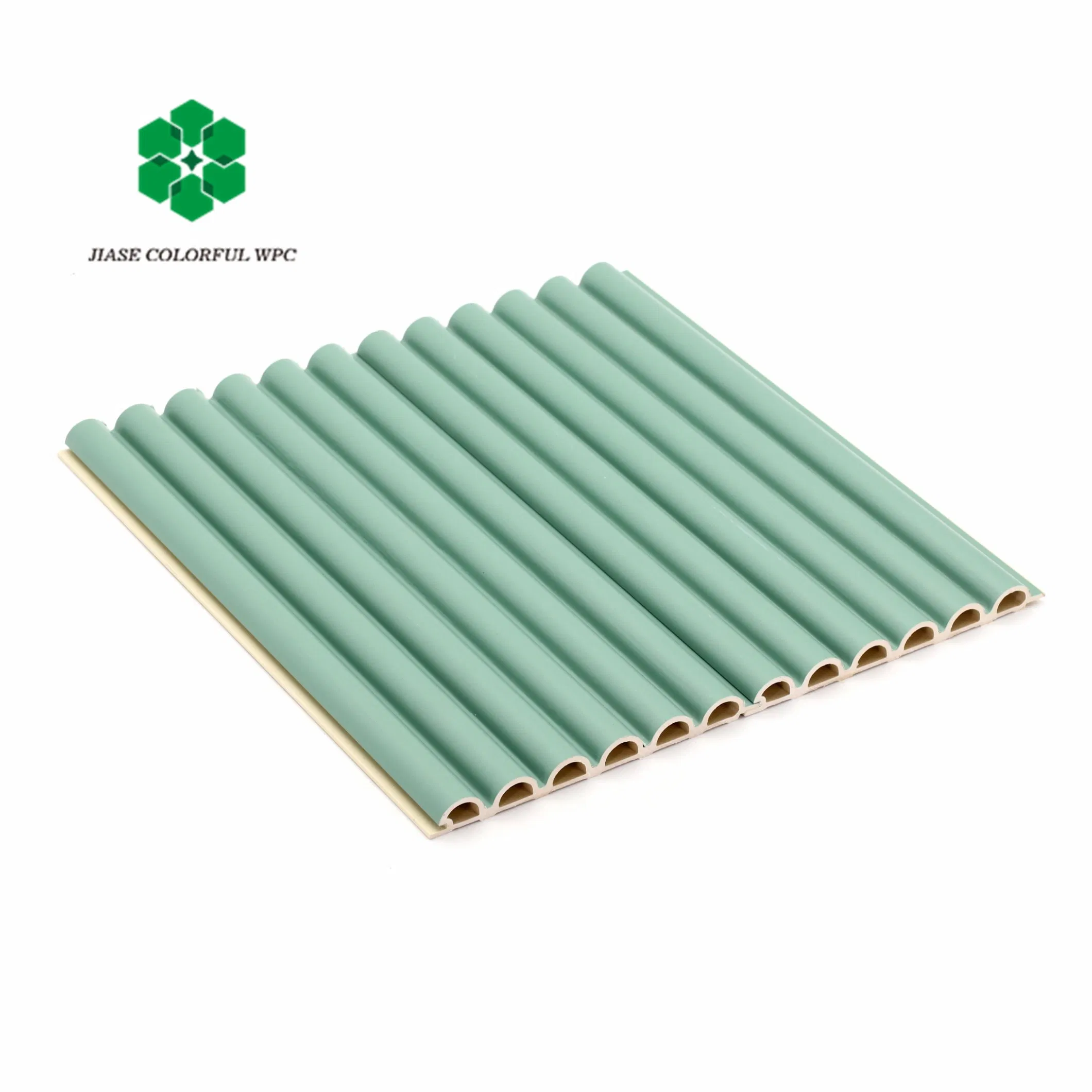 Newly Designed Bpc Bamboo Wallpanel Interior WPC Fluted Wall Panel Decoration Material