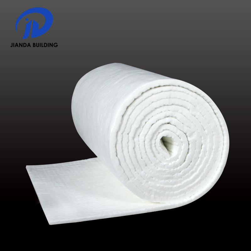 Jianda Thermal Insulation 1260 Ceramic Fiber Blanket Refractory Material for Industrial Kiln Wall Lining Backing (JDTX-BZ-02)