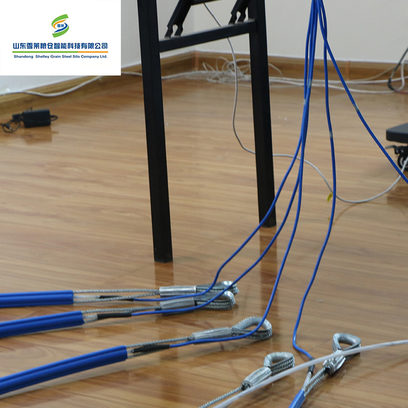 Tse Grain Silos Graon Warehouse Used Temperature Monitoring 18b20 Sensors Cables System