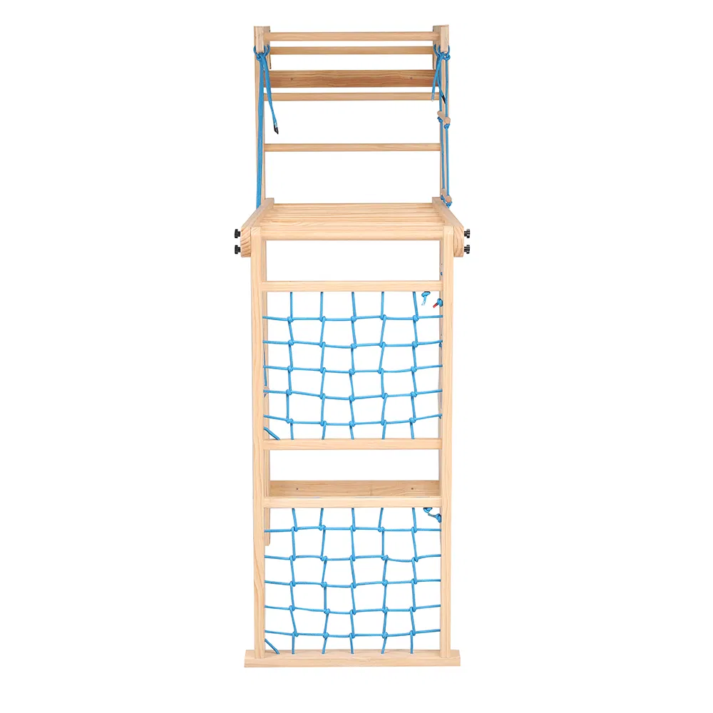 Wall Bars Wood Stall Bar Gym Gymnastic Swedish Ladder Home Children Climbing Frame Wall Climbing Toy for Kids