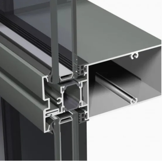 Fire Resistant Aluminum Curtain Wall System for High-Rise Buildings