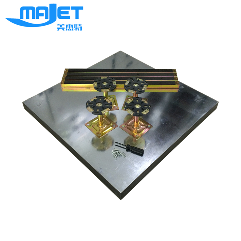 Heavy Duty Calcium Sulphate Galvanized Steel Fire Resistant Raised Access Floor Panel Flooring Systems