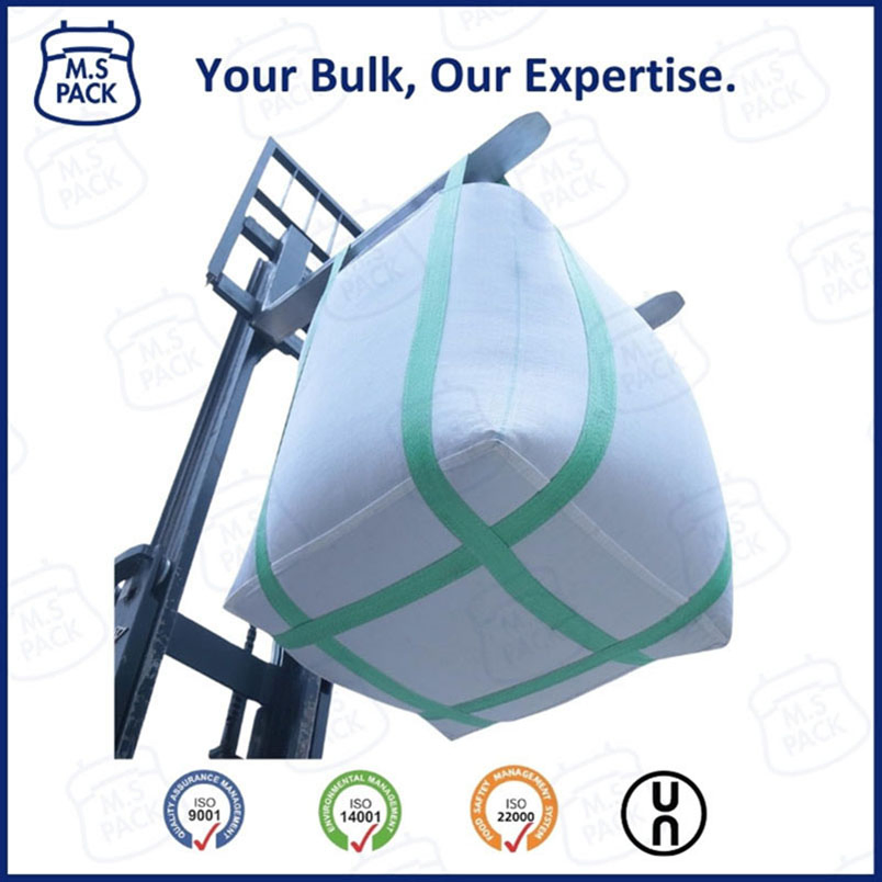 1000kg 1500kg 2000kg Industrial Big Bag Bulk Bag FIBC Baffle Jumbo Bag for Sand Cement Building Construction Fertilizer