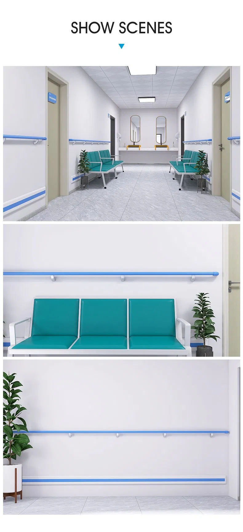Wall Surface Protection for Hospital