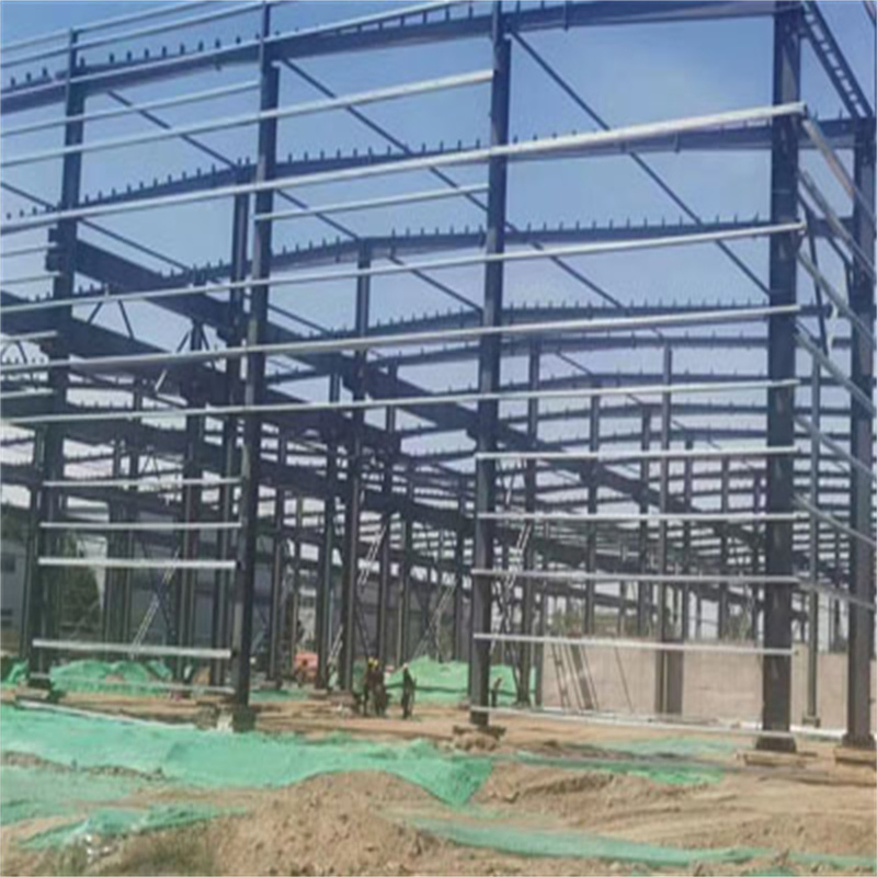 Prefab Steel Hotel Frame Construction Solution with 3D Design