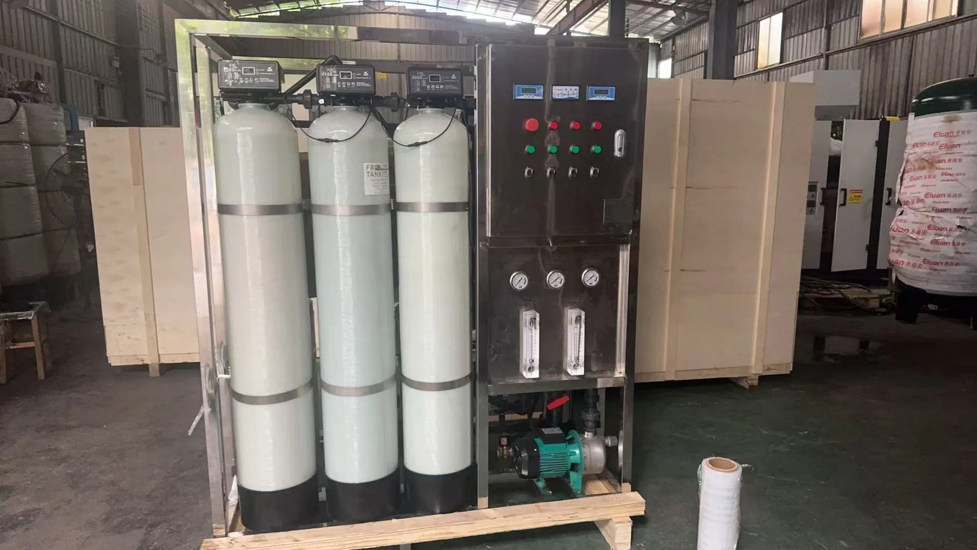 500lph Energy-Efficient RO Water Treatment System.