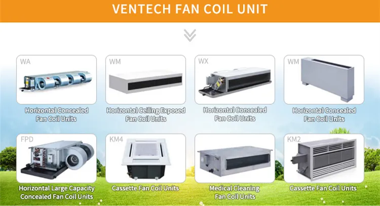 Ceiling Cassette FCU Fan Coil Unit
