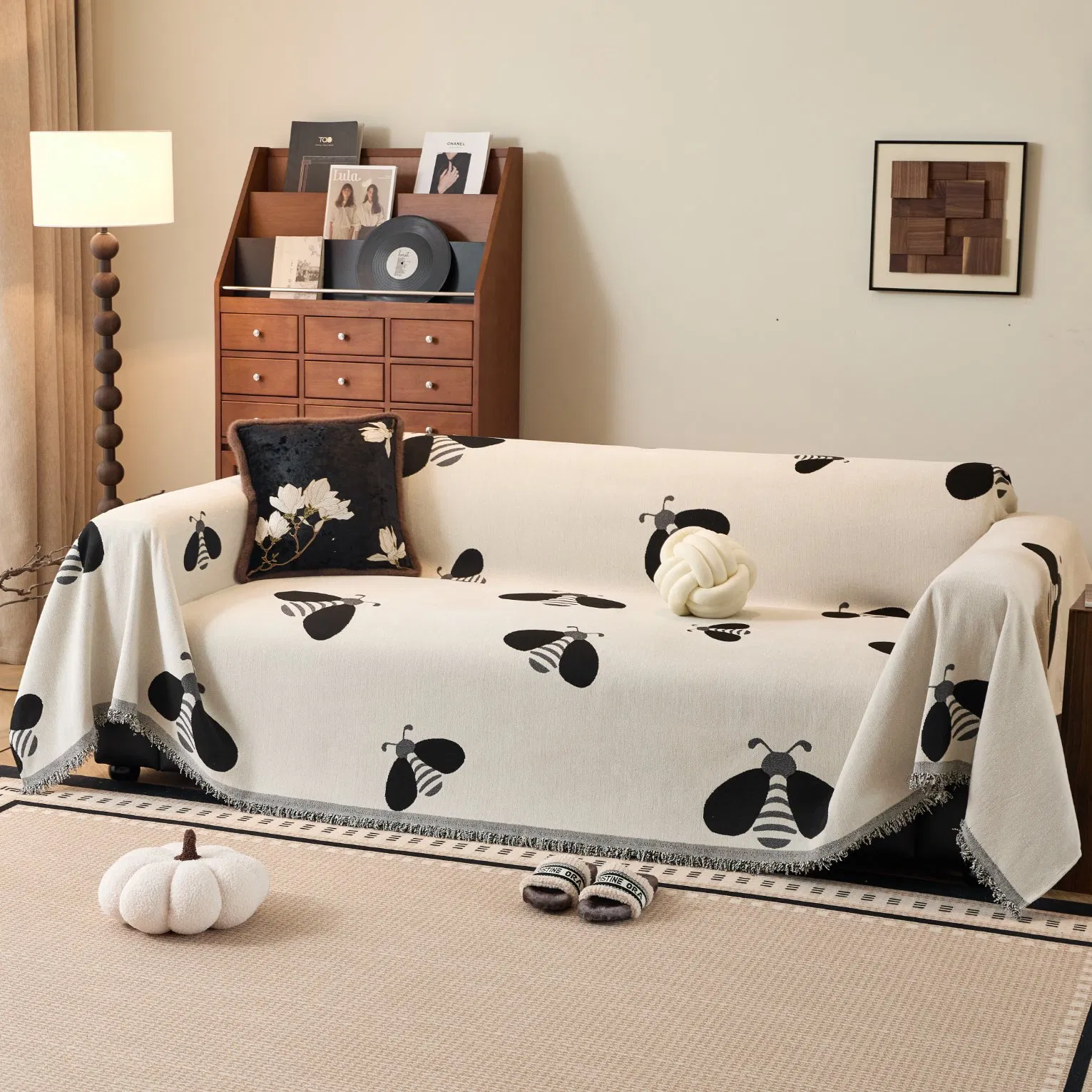 Chenille Sofa Cover – Soft, Stretchable &amp; Washable Couch Cover