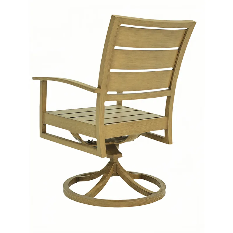 Outdoor Swivel Arm Chair Detail 1