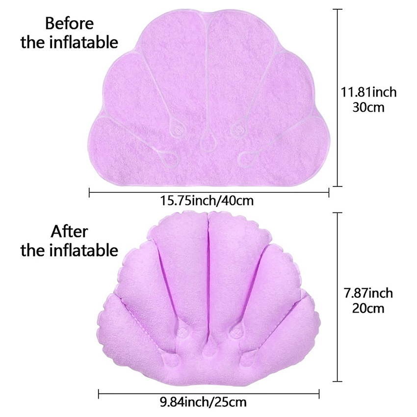 Ergonomic Inflating Pillows for Neck &amp; Lumbar Cozy Ultralight Inflatable Travel Pillow