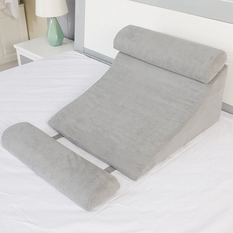 Orthopedic Back Support Bed Wedge Pillow Elder Leg Elevation Bed Pillow