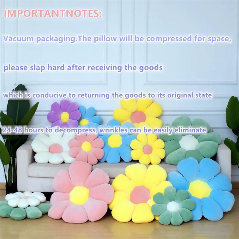 Flower Pillow View 8