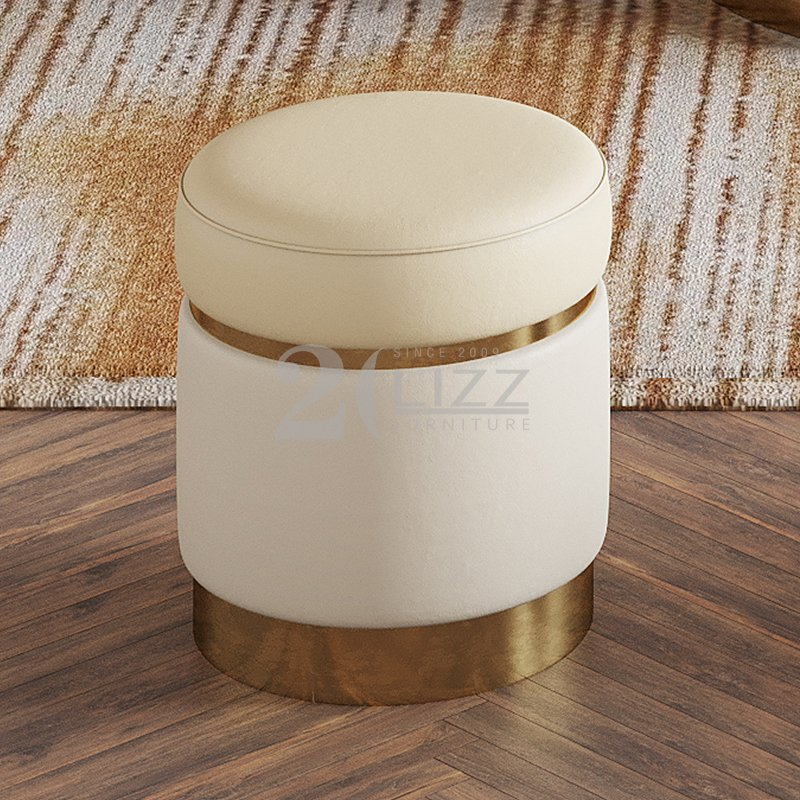 10% off Wholesale Modern Luxury Home Furniture Living Room Fabric Sofa Stool Ottoman