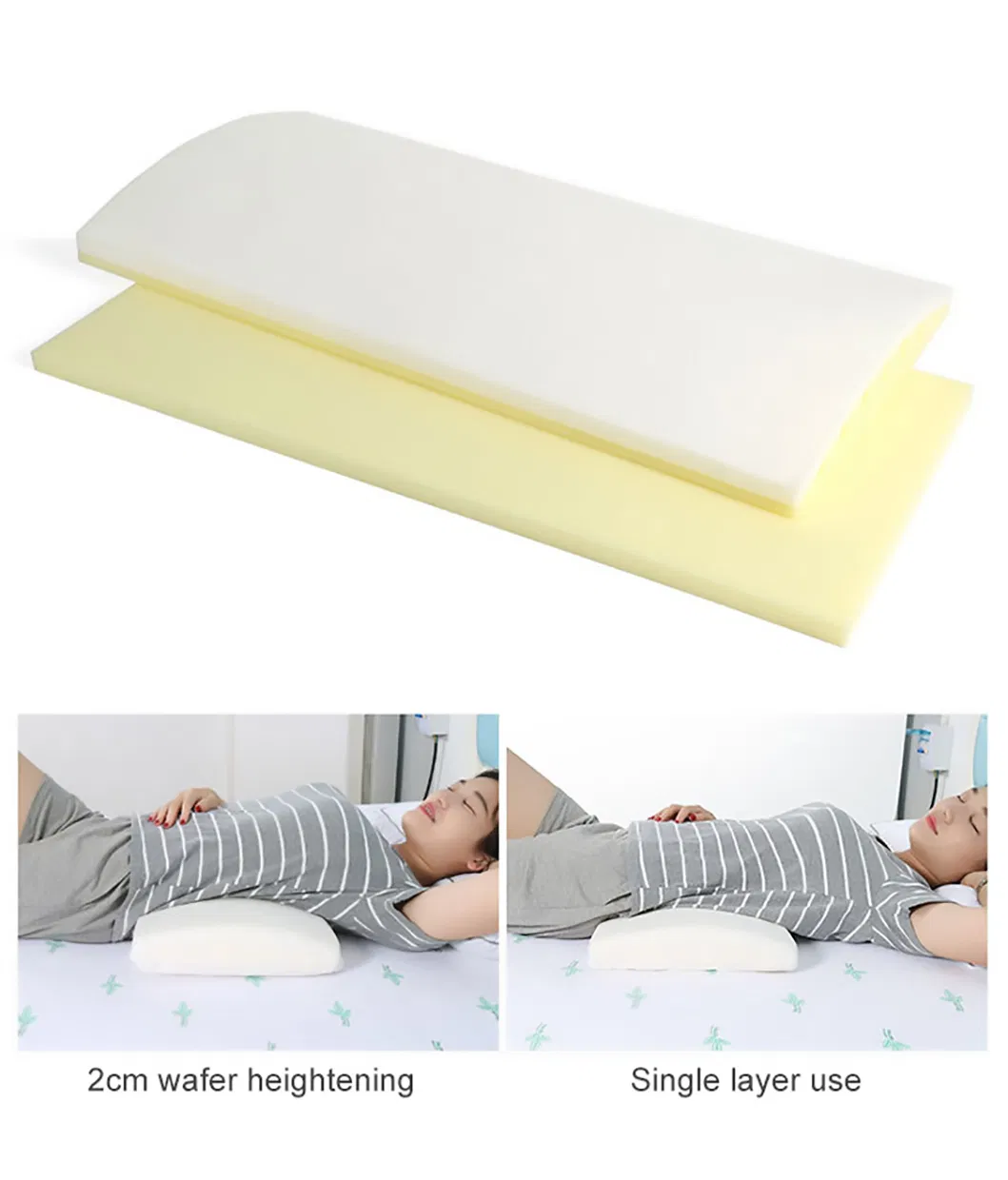 Sleeping Orthopedic Bed Wedge Pillow Detail 2