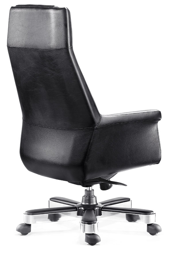 Luxury Office Furniture Modern CEO Boss Ergonomic High Back Recliner Leather Wheel Swivel Executive Chair with Adjustable Headrest