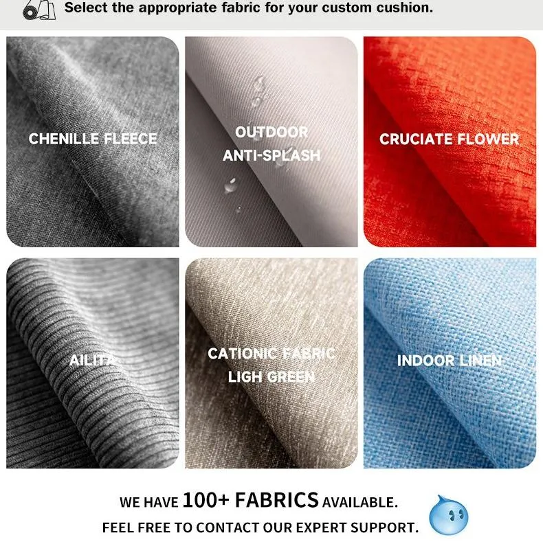 Square Floor Pillow Details