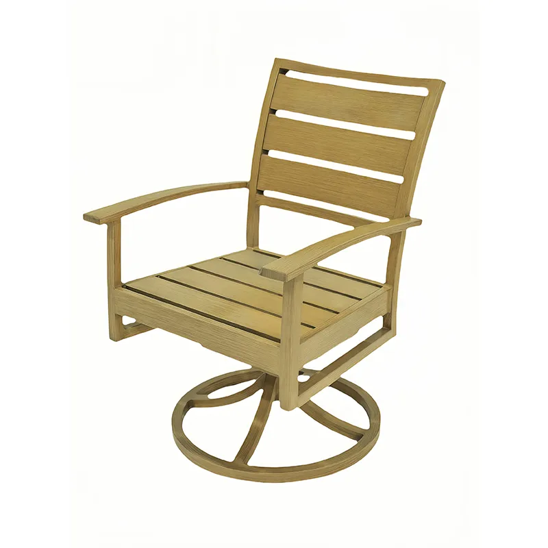 Outdoor Swivel Arm Chair Detail 2