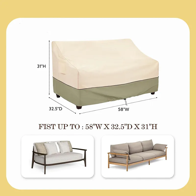 Patio Sofa Cover View 2