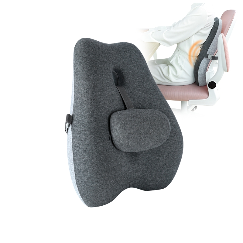 Adjustable Lumbar Cushion Back Support Cushion Office Chair Lumbar Support Pillow