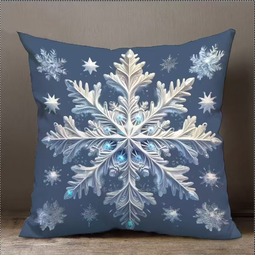 Reasonable Price New Style Christmas Tree Floor Cushions Jacquard Cushion Pillow